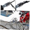 OHPHCALL 2 Pcs Front Wheel Pad for Bicycle Training Stationary