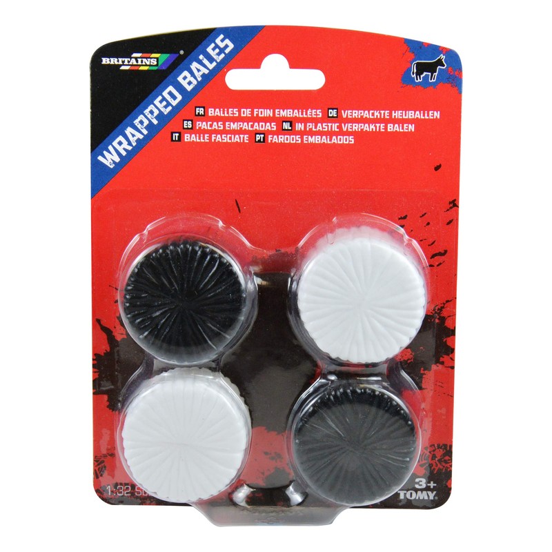 Britains 1:32 Wrapped Bales Styles May Vary Collectable Farm Toy