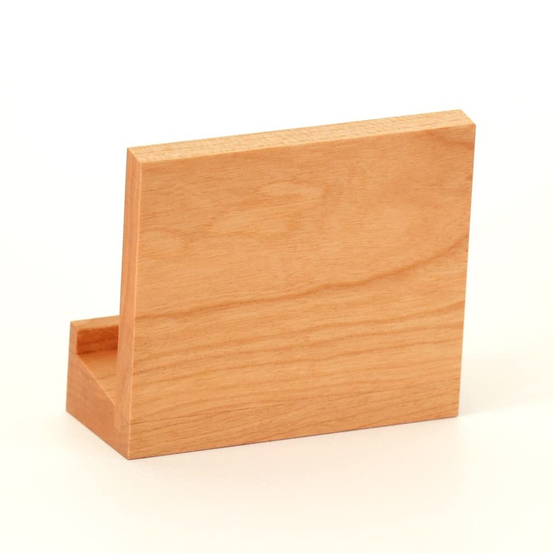 High Quality Wood Wood Past Book Stand, Cherry, 3.0 Inches,