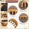 TYXHXTF Pack of 2 Massage Comb with Wide Tooth Gua