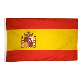 Spain Flag Nylon 5 ft. x 8 ft.