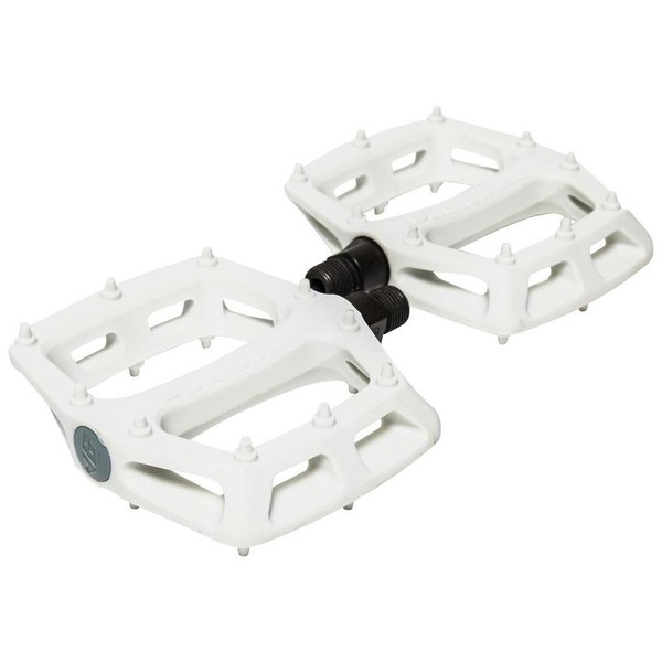dyi-emua-ru (DMR) V6 Plastic Pedal Cro – Mo Axle White DMR – vv6 – W White 9/16"