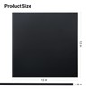 Creatorally Acrylic Glass, Black, Pack of 2, 3 mm Acrylic