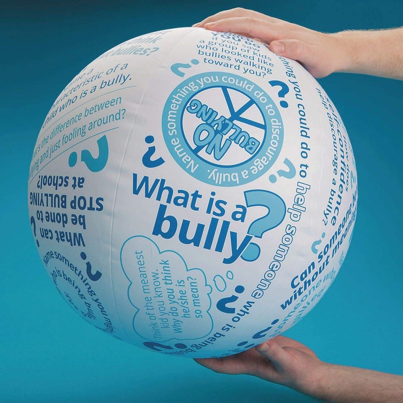 S&S Worldwide Toss 'n Talk-About® Anti-Bullying Ball