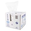 Inteplast Extra Heavy Duty Reusable Utility Food Bag, 8 x 4 x 18, White, Polyethylene (PE), Pull On Closure