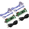 SJ@JX Arcade Game Controller USB Encoder Zero Delay 2 Player