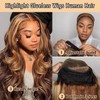 Highlight Human Hair Wig Pre Cut 6x4 Transparent hd Lace