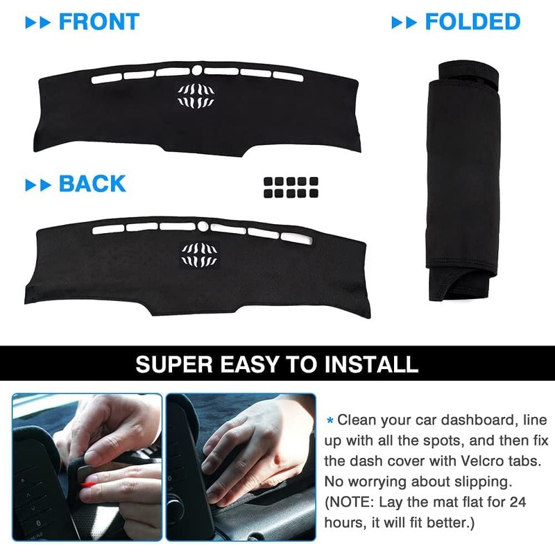CARTIST Dashboard Cover Compatibel with Hyundai Tucson 2022 2023 2024