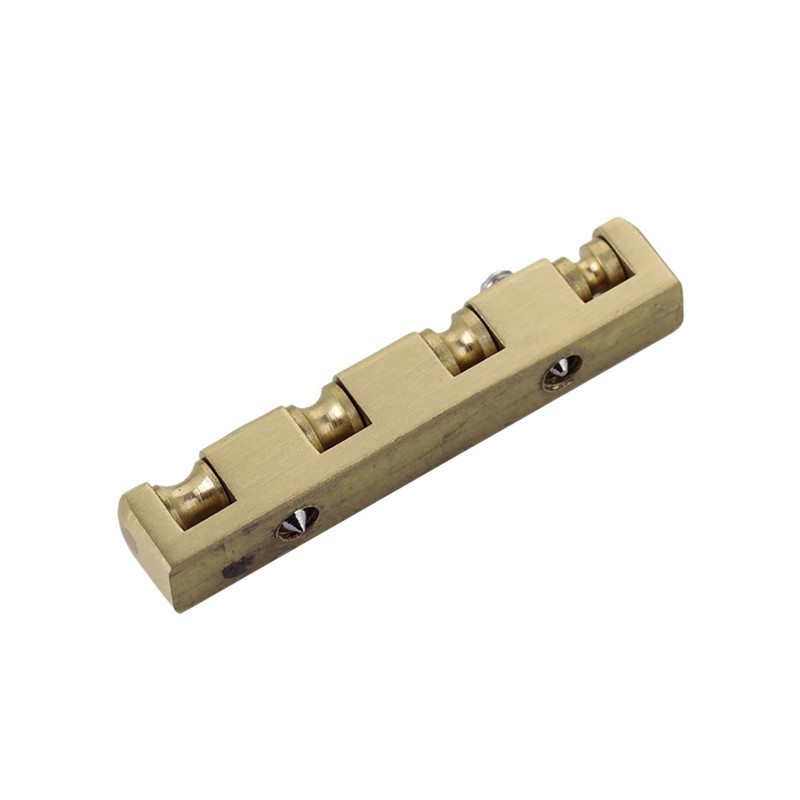 DIAO79NI Bass Guitar Nut Brass Roller Nut 38mm Adjustable Bass