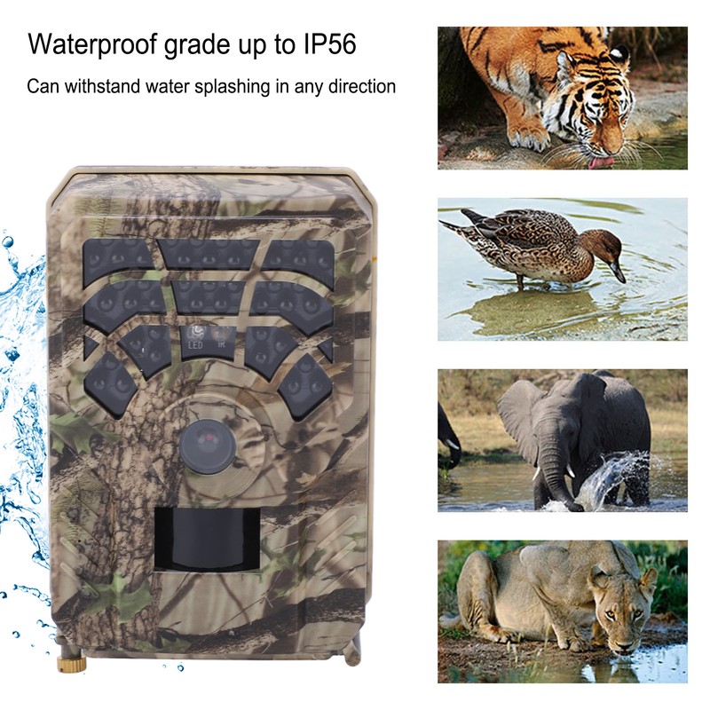 Trail Camera 5MP 2560 X 1440 Waterproof IP56 720P ABS