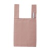 MOTTERU Kururito Daily Bag, Smoke Pink, Eco Bag, Stylish, Foldable,