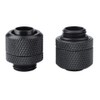 ASHATA Water Cooling Compression Fitting 2PCS G1/4 Thread Flexible Tube