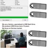 lcwamy 4GB USB Stick 2 Pack Flash Drive Pack Bulk