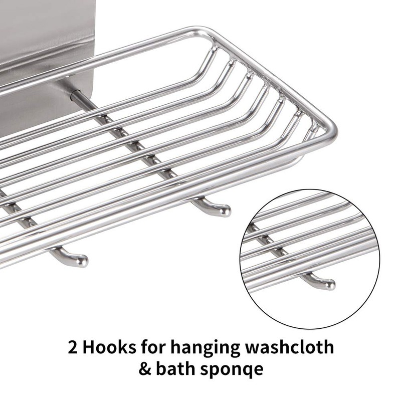 Self Adhesive Bar Soap Dish for Shower, Bathroom Soap Holder