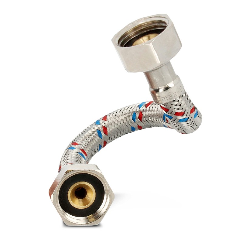 Sanitary Connection Hose 300 mm Length Flexible Reinforced Hose 1/2