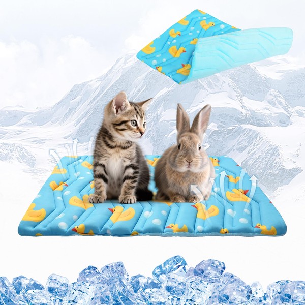 KOOLTAIL Upgrade Cat Self Cooling Mat for Summer, Reversible Thicken