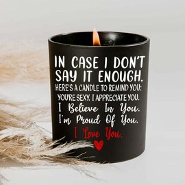 Teezwonder Romantic Couple Gifts Love You Enough Lavender Vanilla 10oz Candle Cup