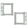 10 pc Square Sawtooth CWH1 Hangers Aluminum Back Stretched Canvas
