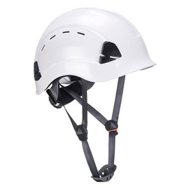 Portwest Height Endurance Vented Helmet, Size: One Size, Colour: White, PS63WHR