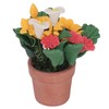 1:12 Miniature Dollhouse Plants Hand Crafted High Simulation Mini Potted