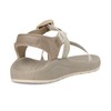Chaco Women's CUSHZ Sandal, Frond Dark Vanilla, 9