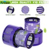 Artraise Filter for Dyson V10 4 Pack Vacuum Filter Replacements