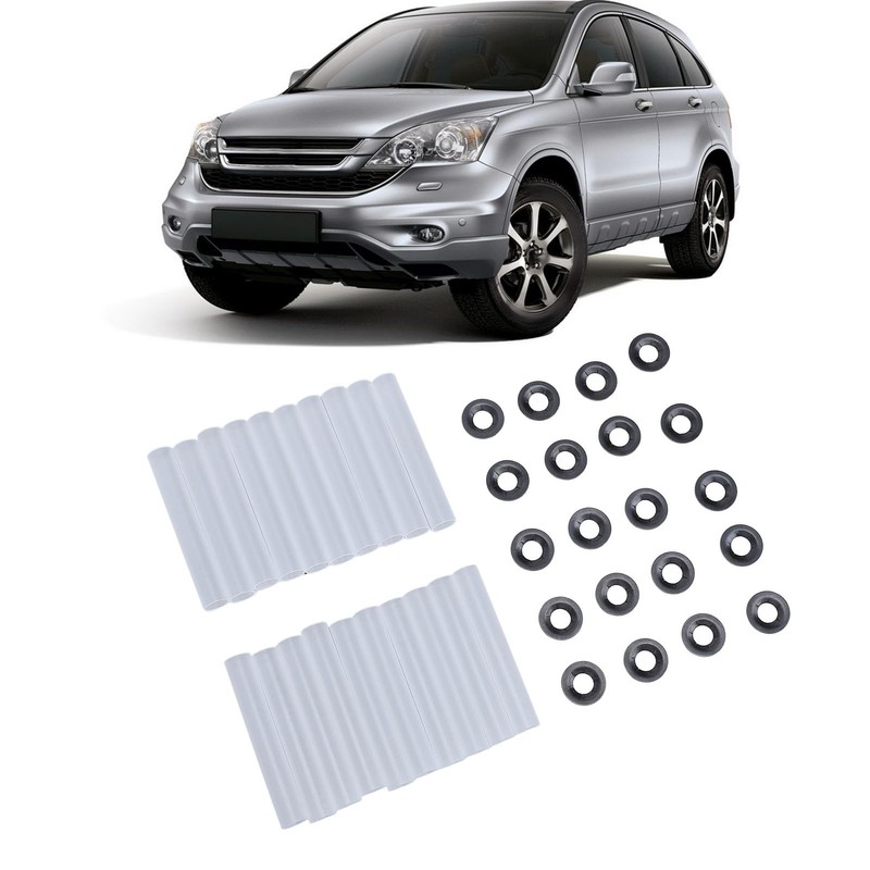 Garage Door Hinge Quiet Roller Sleeves 20Sets, 11mm ID 80mm