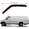 Lightronic WV92077 in-Channel Side Window Deflectors & Visors Rain Guards,