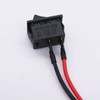 TWTADE 10Pcs Rocker Switch ON/Off 2Pin Latching Square Toggle SPST