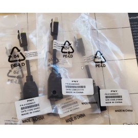 PNY LOT OF 5 PNY 91008582V3 Mini Display Port Male To Female Adapter