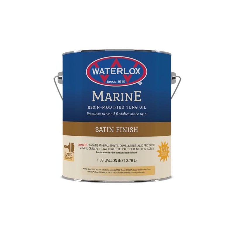 Waterlox Marine Satin Finish, 1 Gallon