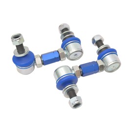 Front Stabilizer Sway Bar Link Kit Fit for NAVARA Frontier D40 2005-2014 / X-TRAIL 2002-2007 / PATROL Y62 2010-2023,with 12mm Ball Joint Adjustable Sway Bar Link
