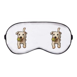 'Jack Russell with Tennis Ball' Sleep/Travel Eye Mask (EY00030102)