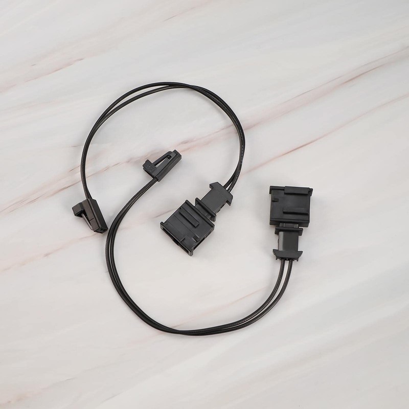 eMagTech Pack of 4 2 Pin Interior Lighting Wiring Harness