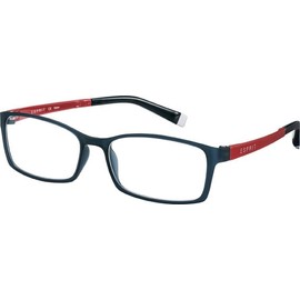 ESPRIT Unisex Rectangular Plastic Eyeglass Frame (Model ET17422) (Includes Glasses Case)