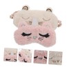 Beavorty 3sets Sleeping Blindfold Silk Eye Masks Breathable Comfortable Eye