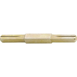 FSB 0 05 0122 01038 5700 Square Pin with Groove 8/10/8 for Door Thickness 69-78 mm Galvanised Steel 050122, Silver