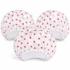 Set de 3 Gorros para Baño Impermeables, Gorra de Ducha