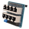 GPIO Breakout Board Professional 8 RJ45 Ports 40 Pin Power