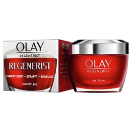 Olay Regenerist Day Cream for Women, Intensively Moisturises and Visibly Tightens the Skin, Day Cream with Amino Peptides and Vitamin B3, Women's Face Cream, 50 ml