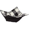 Now Designs Quilted Bowl Cozy, Black Buffalo Check W9 x