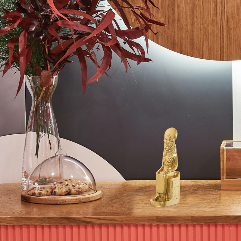 Abaodam Ancient Sphinx Statue Sphinx Statue Office Desk Decorations Retro