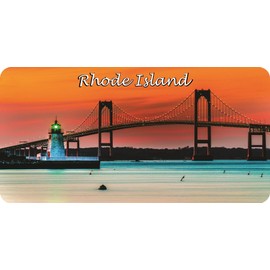 Rhode Island Scenery Photo License Plate