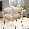 SOFJAGETQ Boho Decorative Throw Pillow Covers - Cotton Hand-Woven Tufted