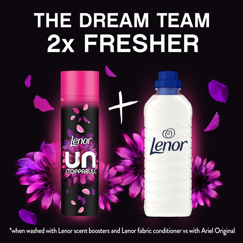 Lenor Unstoppables Floral Fresh 495g, Scent Booster That Gives A