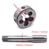 Aoyswuz 2 Pieces M16 x 1.5 mm Tap Round Teeth