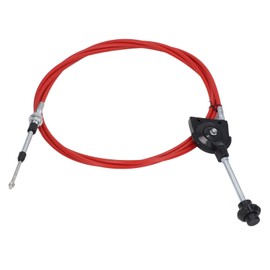4.5m Manual Throttle Cable PU Tube Stainless Steel Connector Controller Throttle Assembly Cable for Excavator Transport Mixer PU Stainless Steel