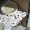Floral Shelf and Drawer Liner for Kitchen Cabinets,12IN x 20FT
