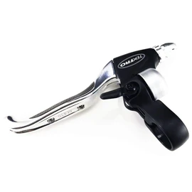 New Tektro CL535-RT+CL530-RS MTB BMX HYBRID Brake Lever Silver With Bell by Tektro