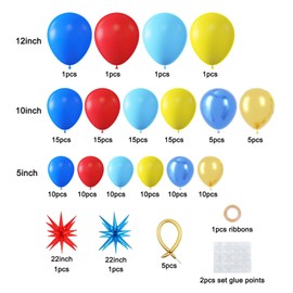 Geburtstag Deko Hedgehog Luftballons Bogen Girlanden Set Hedgehog Geburtstags Luftballons Dekoration Party Geschenke für Geburtstagspartys